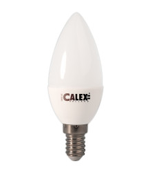 Calex - Calex bec tip lumânare LED 240V 5W 470lm E14 B38, 4000K - E14 LED - CA0120-CB