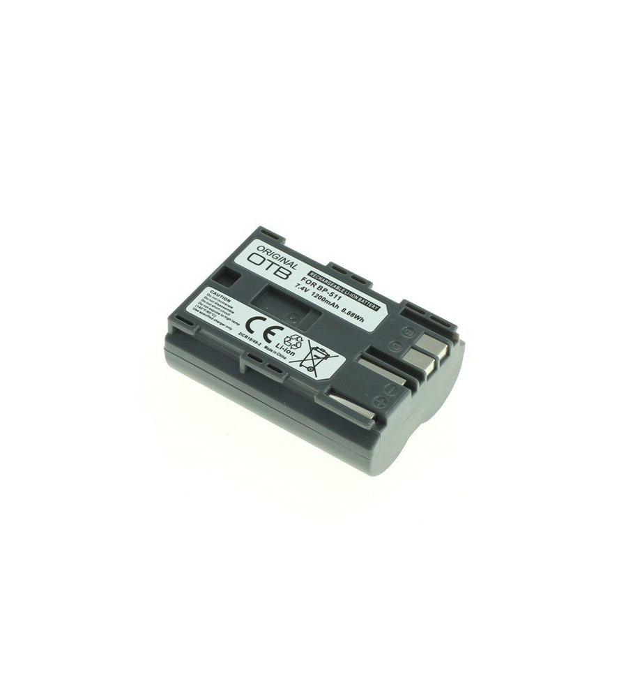 OTB - Acumulator pentru Canon BP-511 Li-Ion 1200mAh - Canon baterii foto-video - ON1810