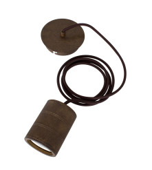 Calex - Calex Retro pandantiv, fitinguri din bronz antic E40 Cablu 2 Metri - Corpuri de iluminat - CA0264