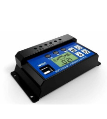Oem - 10A DC 12V-24V PWM Regulator de incarcare solara cu LCD și 5V USB - Controler solar - AL130-10A