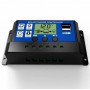 Oem - 10A DC 12V-24V PWM Regulator de incarcare solara cu LCD și 5V USB - Controler solar - AL130-10A