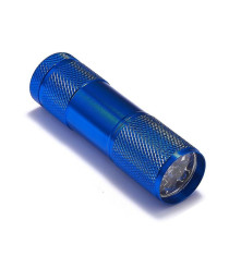 Oem - Lanterna 9 LED UV ultra violet purpuriu aluminiu - Lanterne - LFT30-CB