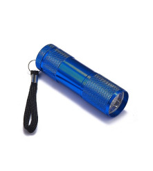 Oem - Lanterna 9 LED UV ultra violet purpuriu aluminiu - Lanterne - LFT30-CB