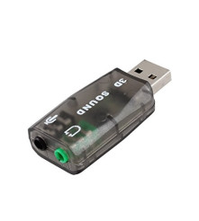 Oem - Adaptor sunet audio USB 3D 5.1 DVD jocuri online PS4 - PlayStation 4 - YPU110