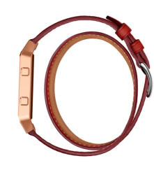 Oem - Bratara Infinity din piele ecologica pentru Fitbit Blaze fara carcasa - Brățări - AL152-CB