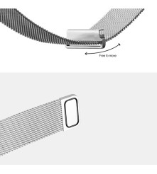 Oem - Bratara metalica Milano pentru Fitbit Blaze cu inchidere magnetica - Brățări - AL484-CB