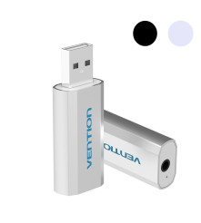 Vention - 3D USB Card Adaptor Sunet 3.5mm Audio Aux Mic - Adaptoare audio - V014-CB