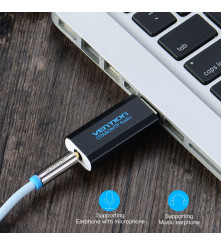 Vention - OMTP/CTIA USB Card Adaptor Sunet 3.5mm Audio Aux Mic - Adaptoare audio - V015