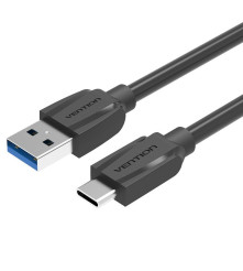 Vention - Cablu de date USB 3.0 la USB de tip C - Negru - Cabluri USB 3.0 - V022-CB