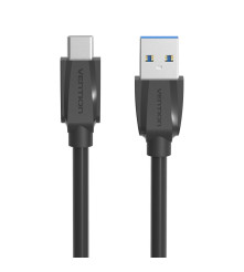 Vention - Cablu de date USB 3.0 la USB de tip C - Negru - Cabluri USB 3.0 - V022-CB