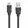 Vention - Cablu de date USB 3.0 la USB de tip C - Negru - Cabluri USB 3.0 - V022-CB