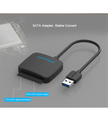 Vention - 2.5 Inch High Speed Sata la USB 3.0 pentru HDD SSD - Adaptoare SATA și ATA  - V029-CB