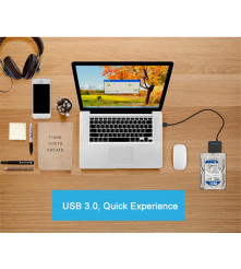 Vention - 2.5 Inch High Speed Sata la USB 3.0 pentru HDD SSD - Adaptoare SATA și ATA  - V029-CB