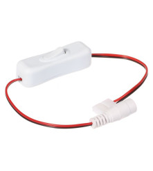 Oem - Intrerupator LED Stip 10mm, cu 2 pini, LED singura culoare 12V 24V - Accessorii LED - LSCC25-CB