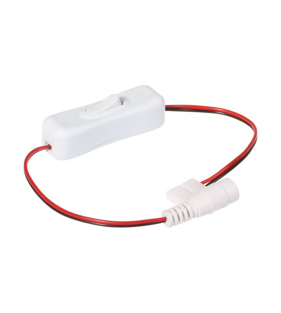 Oem - Intrerupator LED Stip 10mm, cu 2 pini, LED singura culoare 12V 24V - Accessorii LED - LSCC25-CB