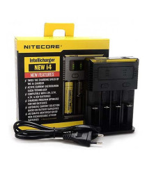 NITECORE - Nitecore Intellicharge New i4 for Li-ion, NiMH, Ni-Cd - Battery chargers - BS003