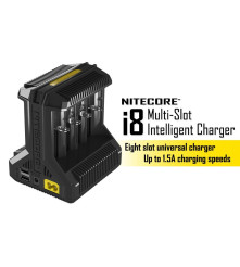 NITECORE - Incarcator Universal Nitecore Intellicharger I8 - Încărcătoare de baterii - BS006