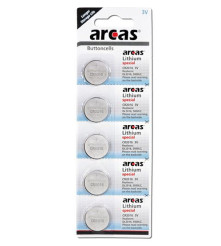 arcas - 5-Pack Arcas CR2016 3v lítium gombelem - Gombelemek - BS015-CB