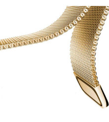 Oem - Bratara metalica Milano pentru Fitbit Blaze cu inchidere magnetica - Brățări - AL484-CB