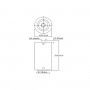 PHILIPS - Philips Industrial D/LR20 Alkaline - Format C D 4.5V XL - BS043-CB