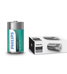 PHILIPS - Philips Industrial C/LR14 Alkaline - 10 bucati - Format C D 4.5V XL - BS044-CB