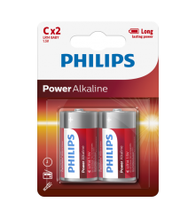 PHILIPS - Philips Power C/LR14 Alcaline - Format C D 4.5V XL - BS047-CB