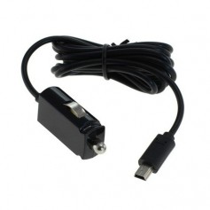 Incarcator Auto Super Slim Cablu Mini-USB 2.1A