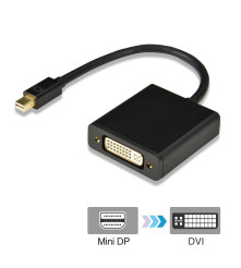 Oem - Mini DisplayPort la DVI Mama Adaptor pentru Apple MacBook - DVI și DisplayPort adaptoare - YPC297-CB