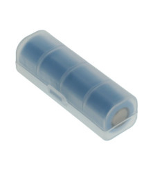OTB - Cutie de transport PVC pentru bateriile 18650 - transparenta - Accesorii pentru baterii - ON5115-CB