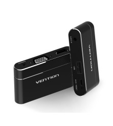 Vention, Adaptor 3in1 USB la convertor audio video HDMI si VGA, Adaptoare audio, V047-CB