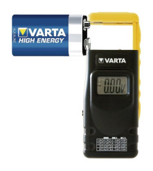 Varta, VARTA Tester Digital baterii reîncărcabile și de unică folosință tip AA / AAA / C / D / 9V, Accesorii pentru baterii, ...