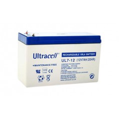 Ultracell - Ultracell UL7-12 12V 7Ah 7000mAh baterie reîncărcabilă - Baterii Plumb-acid - BS141