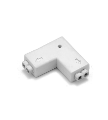 Oem - 18.6mm Conector pentru benzi LED in forma de L cu 2 pini pentru LED-uri color SMD 3528 2835 - Conectori LED - LSC08-CB