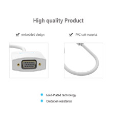 Vention - Mini Displayport Male pentru VGA Female Adaptor Convertor - DVI și DisplayPort adaptoare - V064