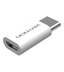 Vention - Micro USB 2.0 B Female to USB Type C Male Adapter - USB adapters - V074-CB