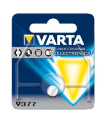 Varta - Varta V377 27mAh 1.55V baterie pentru ceas - Baterii plate - BS194-CB