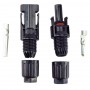 Oem - 5 Seturi MC4 DC Conector panou solar DC male - female 30A 1000V - Cablare și conectori - AL289