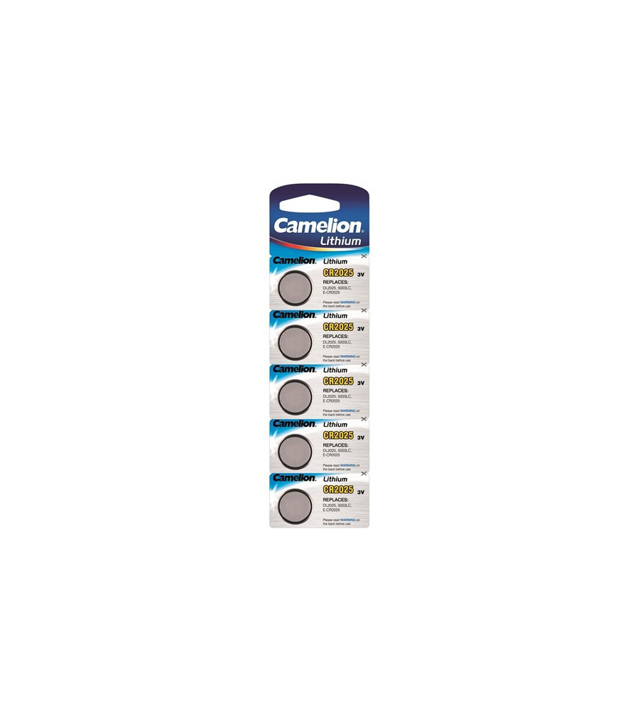 Camelion - Camelion CR2025 3v baterie plata cu litiu - Baterii plate - BS245-CB