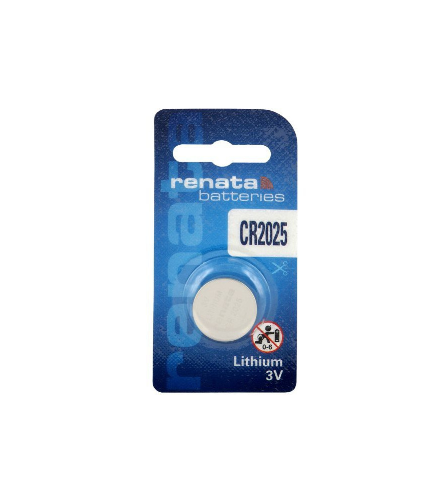 Renata - Renata CR2025 3v baterie plata cu litiu - Baterii plate - BL276-CB