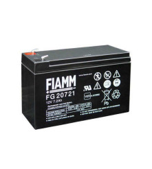 Fiamm - Fiamm FG 12V 7.2Ah (4,8mm) 7200mAh újratölthető ólom-sav akkumulátor - Ólom-sav akkumulátorok - NK393