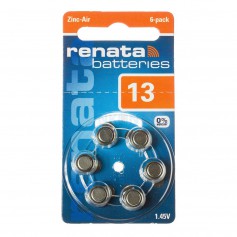Renata, Renata ZA 13 1.45V baterii aparate auditive, Baterii auditive, NK397-CB
