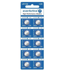 EverActive - everActive AG13 G13 LR1154 LR44 1.5v Alkaline button cell battery - Button cells - BL164-CB