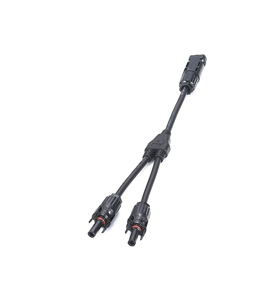 Oem - MC4 DC Cablu Conector panou solar DC 2x male la 1x female - Cablări și conectori - AL1028