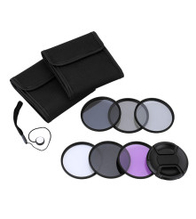 Oem - Kit de filtrare Andoer 77mm UV+CPL+FLD+ND(ND2 ND4 ND8) - Accesorii foto-video - AL305