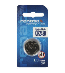 Renata - Renata CR2430 3v baterie plata cu litiu - Baterii plate - NK404-CB