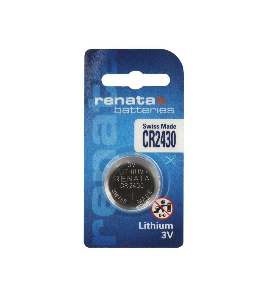 Renata - Renata CR2430 3v baterie plata cu litiu - Baterii plate - NK404-CB