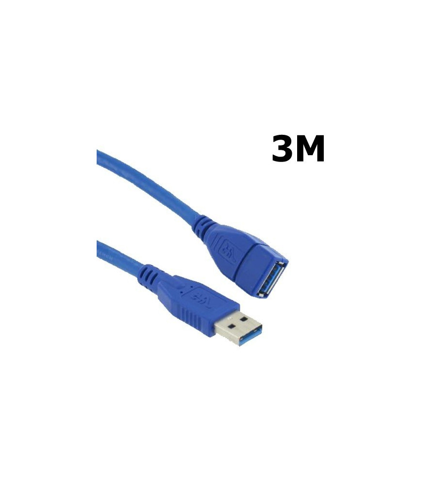 Oem - Cablu prelungitor USB 3.0 tata-mama - Cabluri USB 3.0 - YPU350-CB
