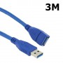 Oem - Cablu prelungitor USB 3.0 tata-mama - Cabluri USB 3.0 - YPU350-CB