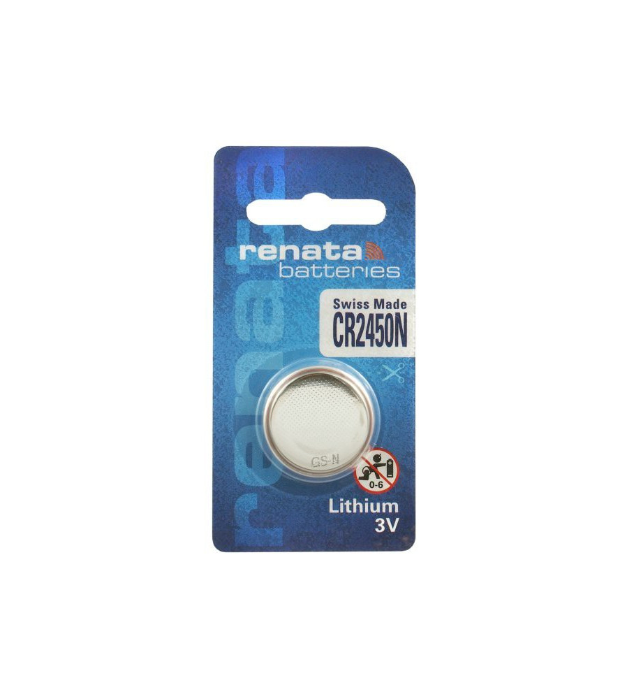 Renata - Renata CR2450N 3V baterie plata cu litiu - Baterii plate - NK405-CB