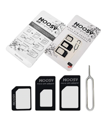 Oem - 4 in 1 adaptoare SIM Micro-SIM Nano-SIM si cheie cu pin - Adaptoare SIM - AL226-CB